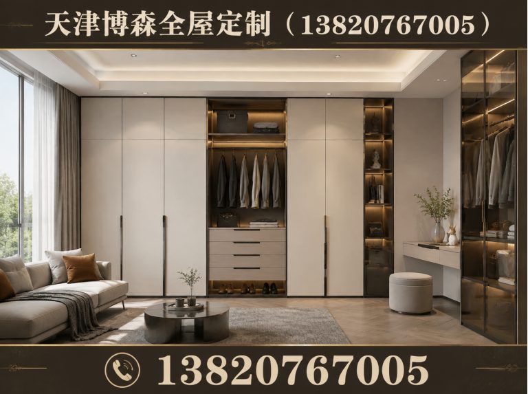 静海区天津博森全屋定制展示图